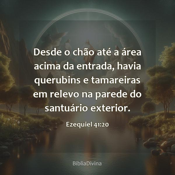 Ezequiel 41:20