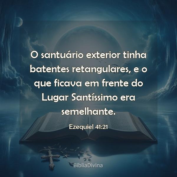 Ezequiel 41:21