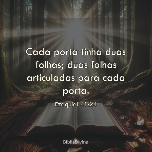 Ezequiel 41:24