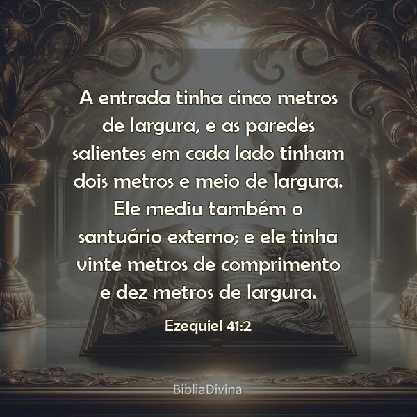 Ezequiel 41:2