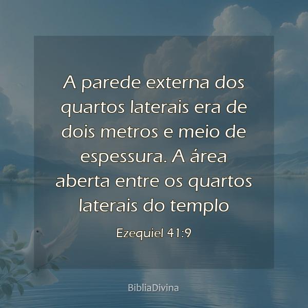 Ezequiel 41:9