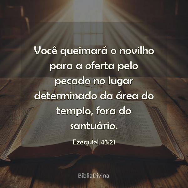 Ezequiel 43:21