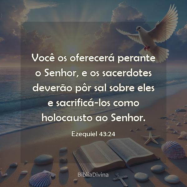 Ezequiel 43:24