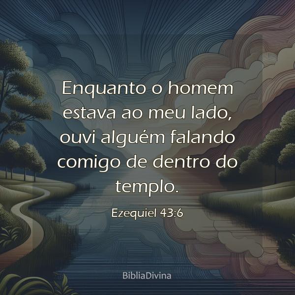 Ezequiel 43:6