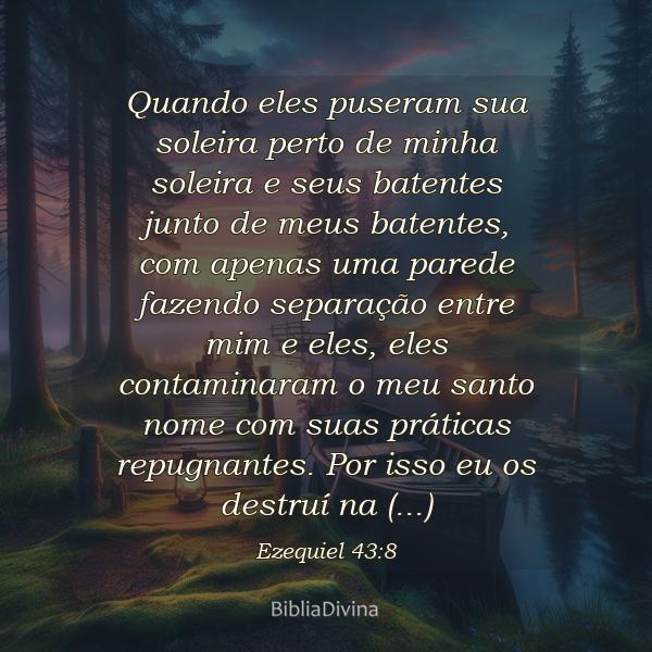 Ezequiel 43:8