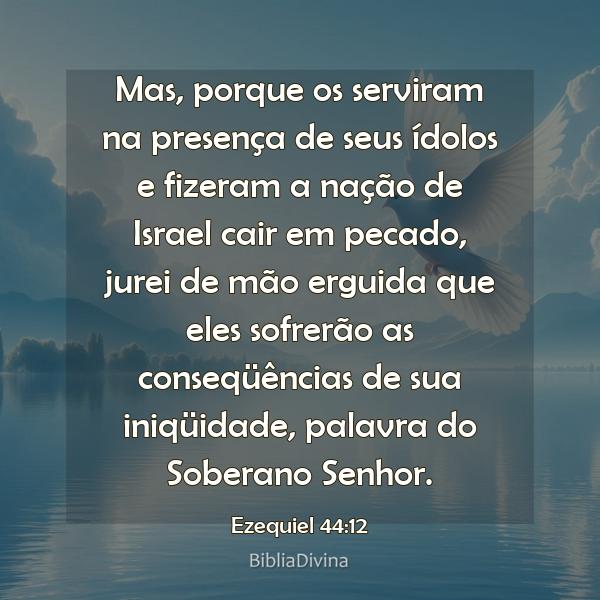 Ezequiel 44:12