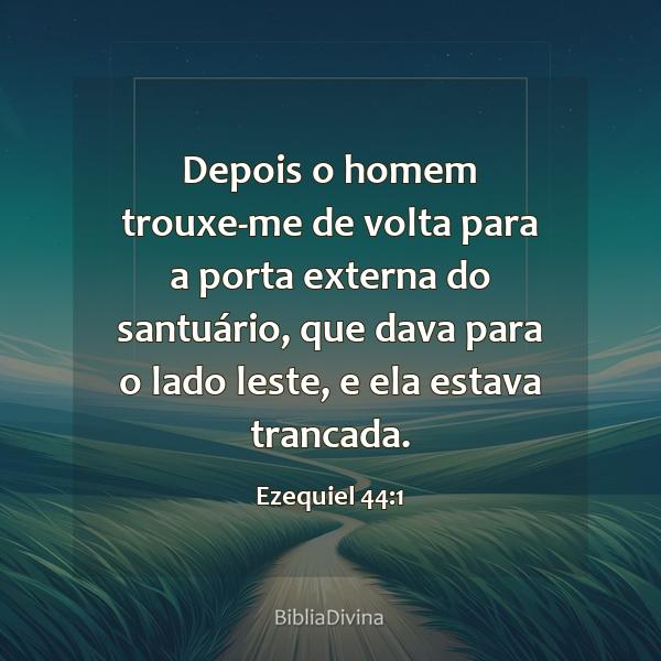 Ezequiel 44:1