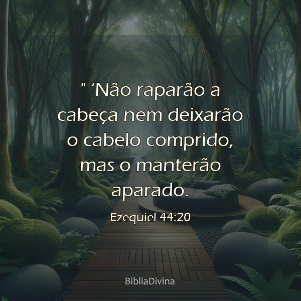 Ezequiel 44:20