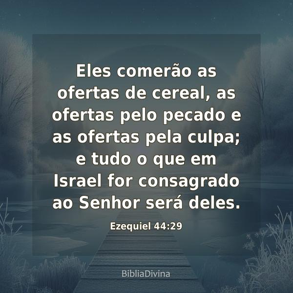 Ezequiel 44:29