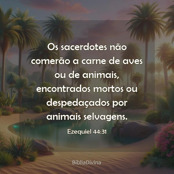 Ezequiel 44:31