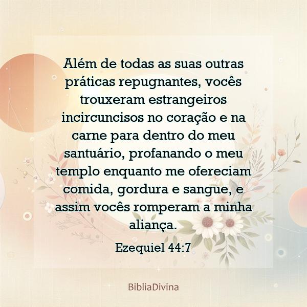 Ezequiel 44:7