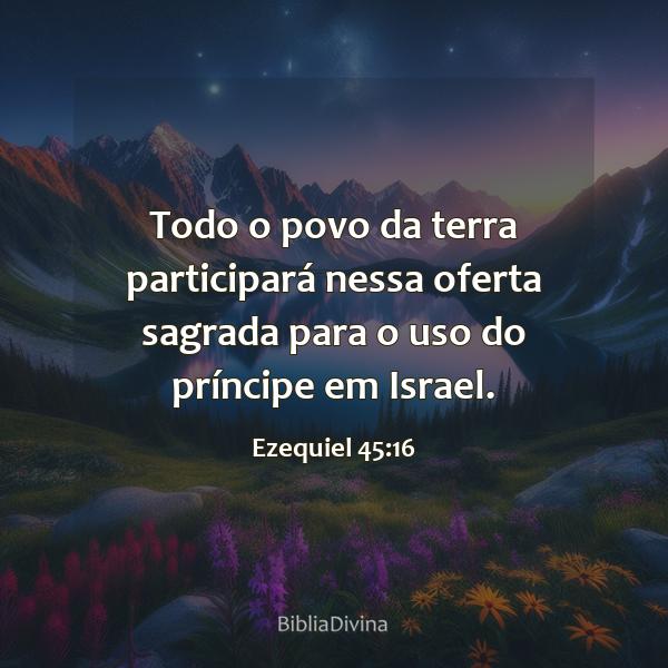 Ezequiel 45:16