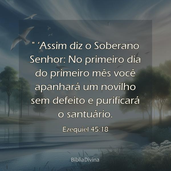 Ezequiel 45:18