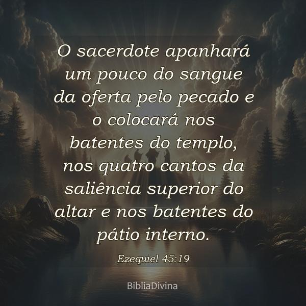 Ezequiel 45:19