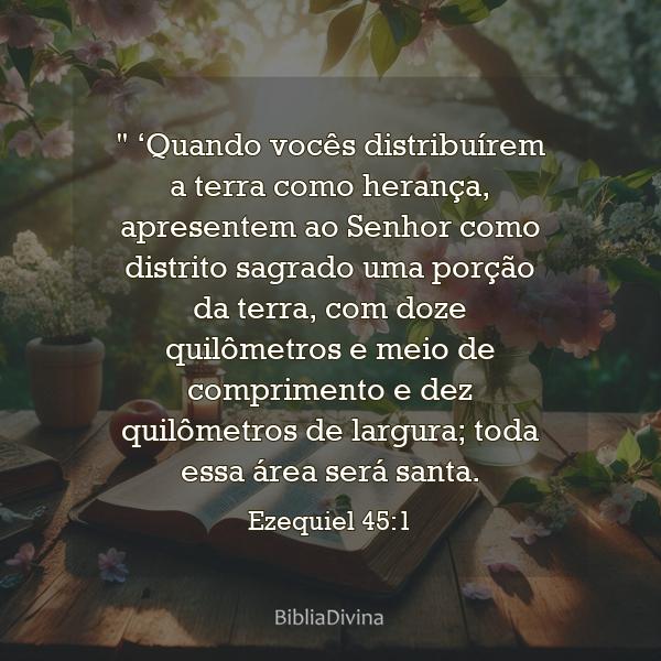 Ezequiel 45:1