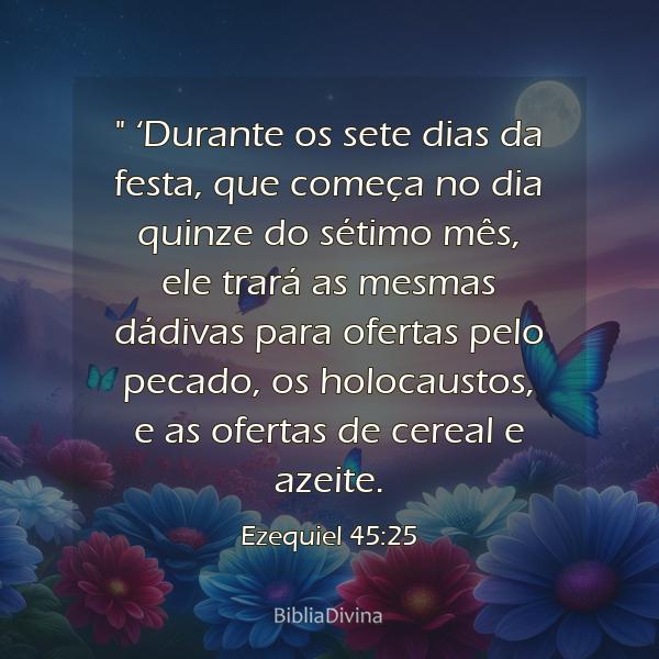 Ezequiel 45:25