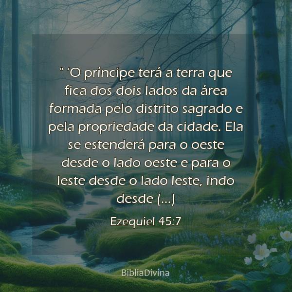 Ezequiel 45:7