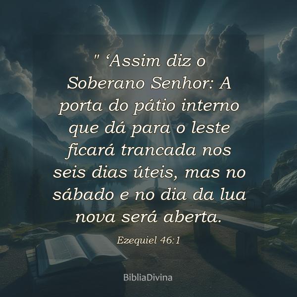 Ezequiel 46:1