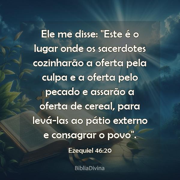 Ezequiel 46:20