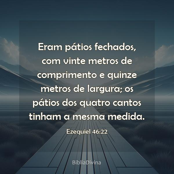 Ezequiel 46:22