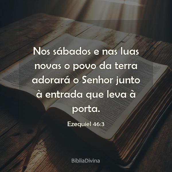 Ezequiel 46:3