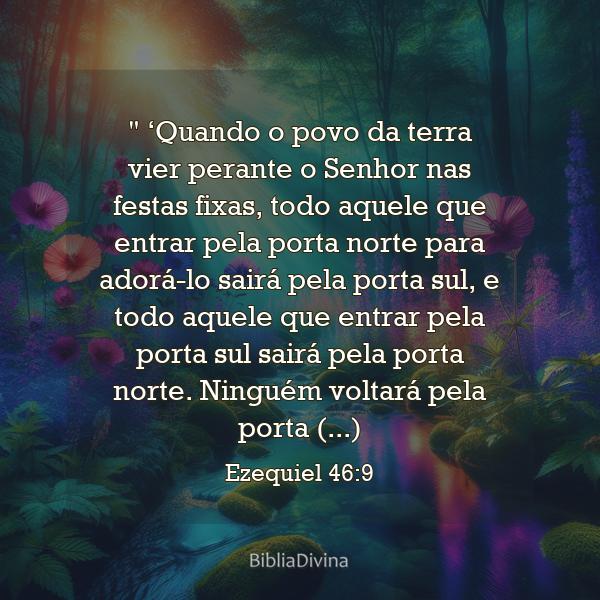 Ezequiel 46:9