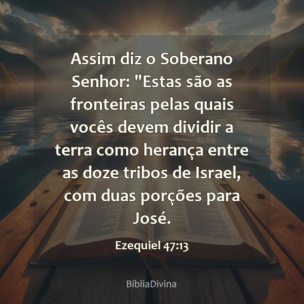 Ezequiel 47:13