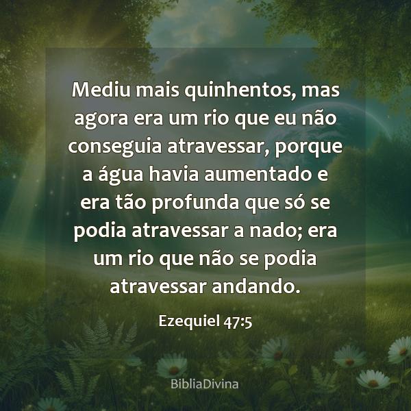 Ezequiel 47:5