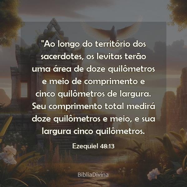 Ezequiel 48:13