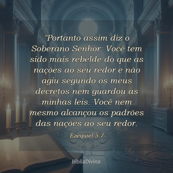 Ezequiel 5:7