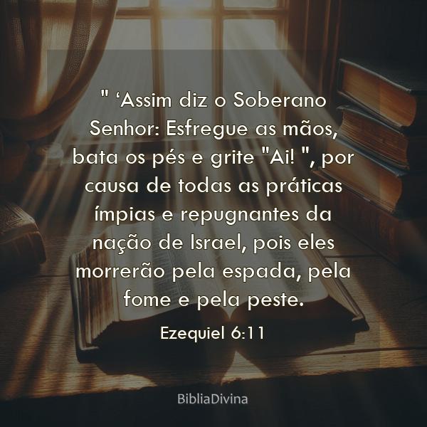 Ezequiel 6:11