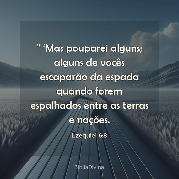 Ezequiel 6:8