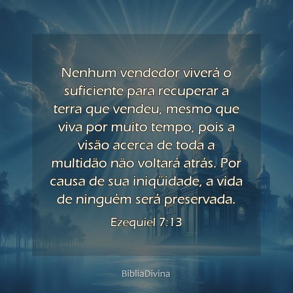 Ezequiel 7:13