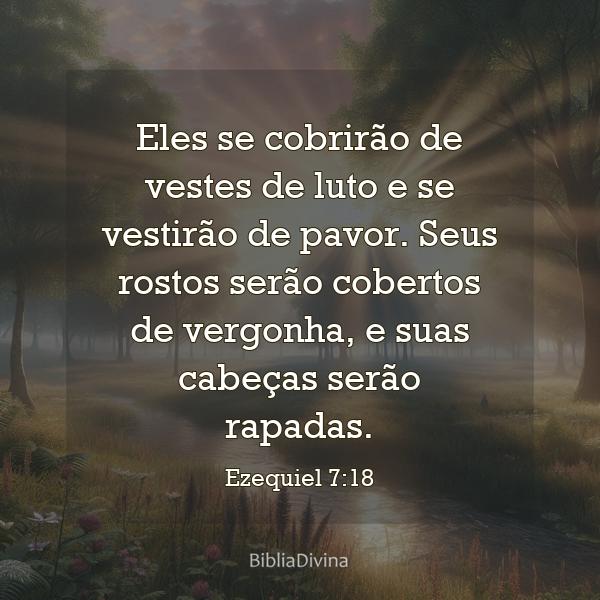 Ezequiel 7:18