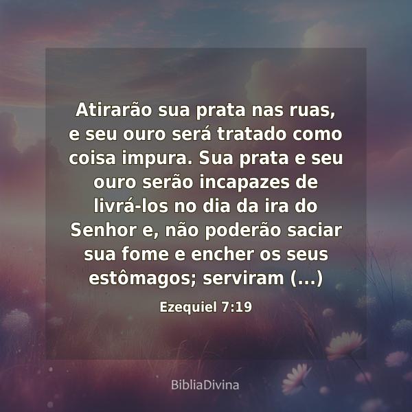 Ezequiel 7:19