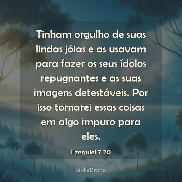 Ezequiel 7:20