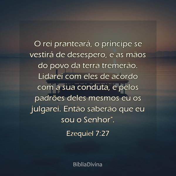 Ezequiel 7:27