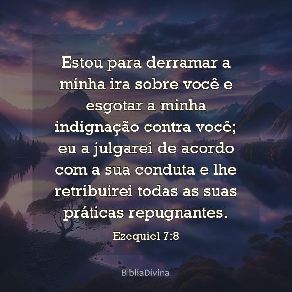 Ezequiel 7:8