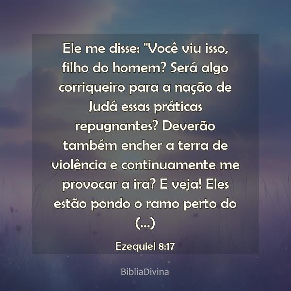 Ezequiel 8:17