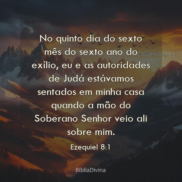 Ezequiel 8:1