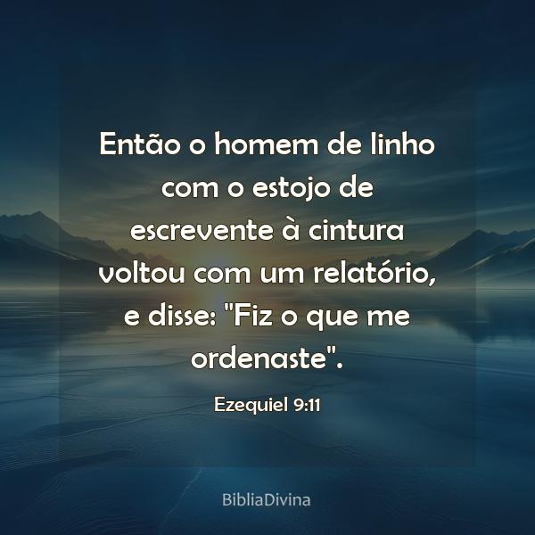 Ezequiel 9:11