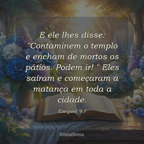 Ezequiel 9:7