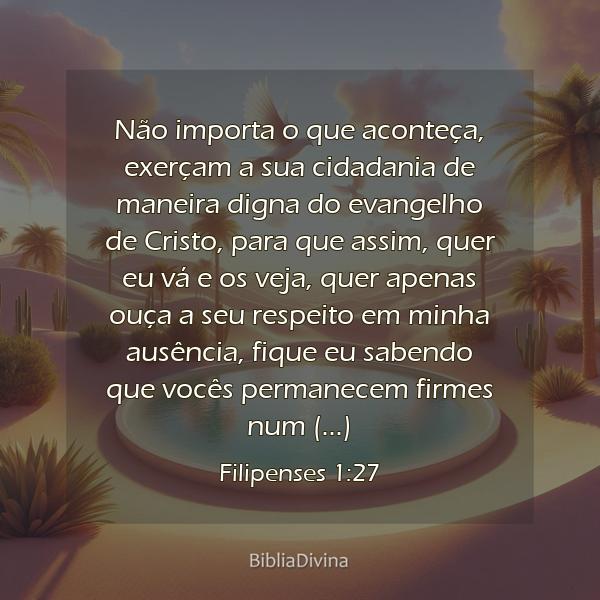 Filipenses 1:27