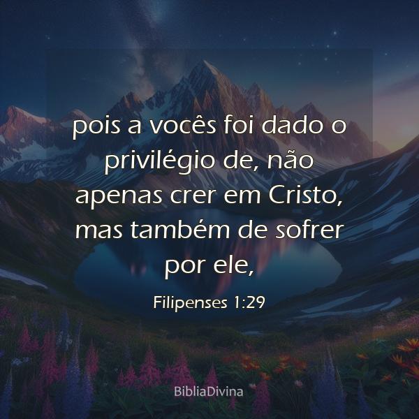 Filipenses 1:29