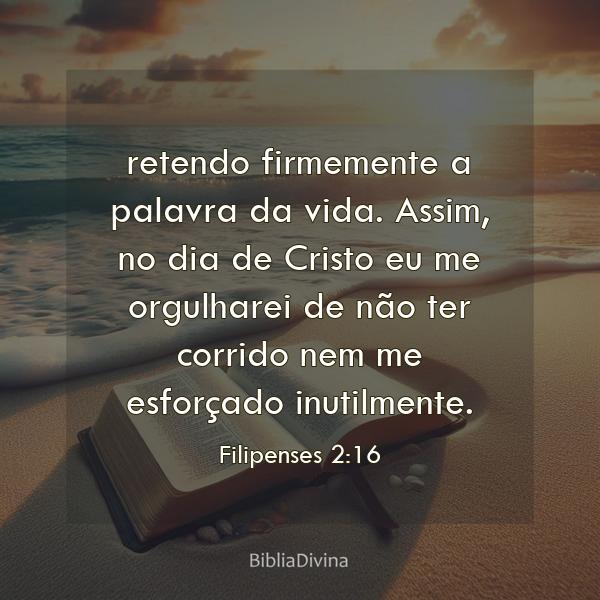 Filipenses 2:16