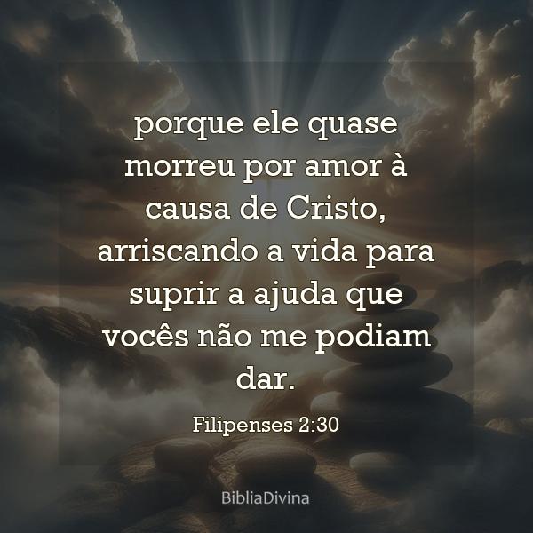 Filipenses 2:30