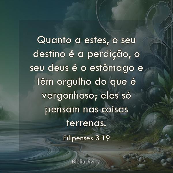 Filipenses 3:19