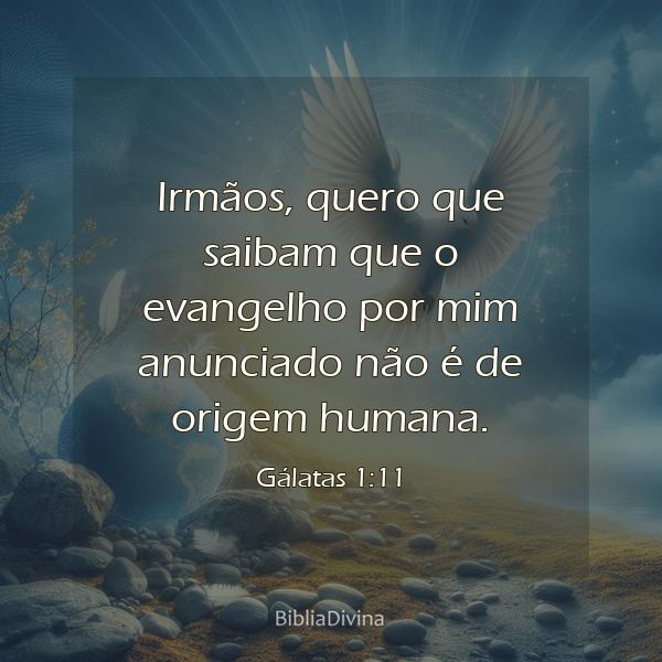 Gálatas 1:11