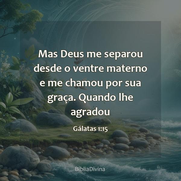 Gálatas 1:15