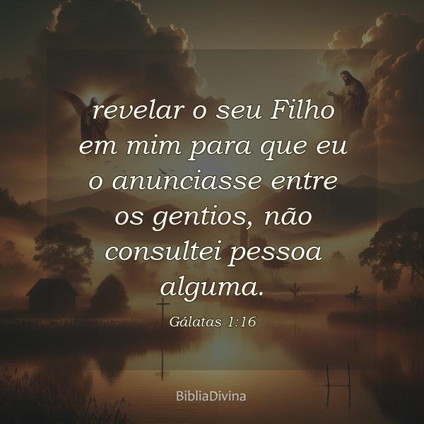 Gálatas 1:16